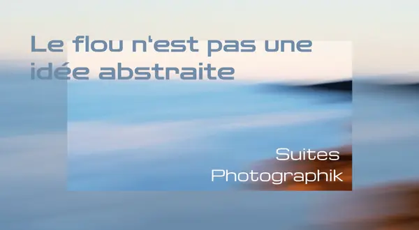 Vidéo de promotion de l'Xposition photo, "Le flou n'est pas une idée abstraite" Actuellement au Grand Café Barretta d'Avignon