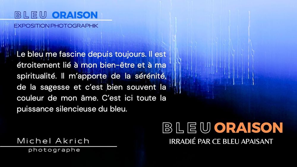 Dossier de presse — Bleu Oraison