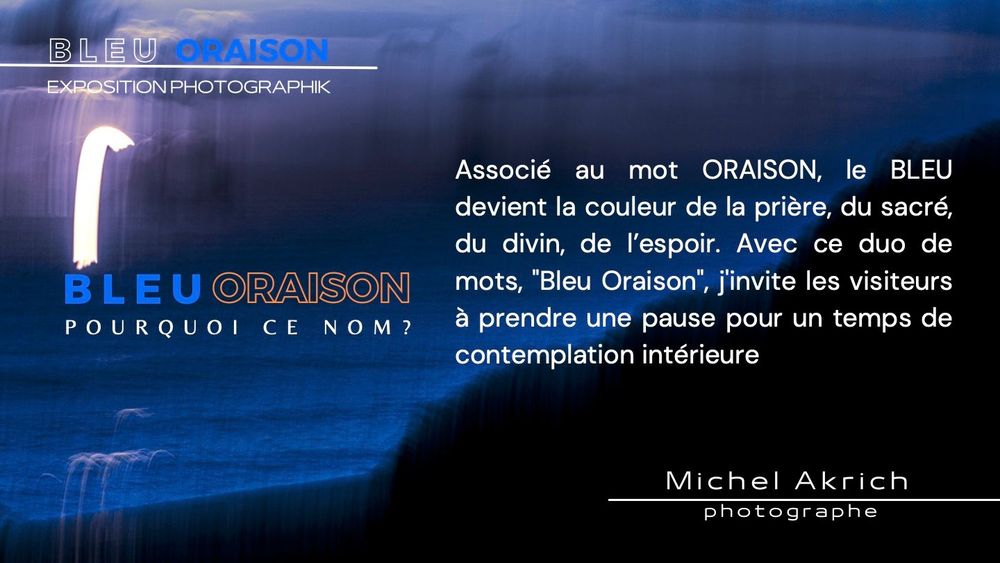 Dossier de presse — Bleu Oraison