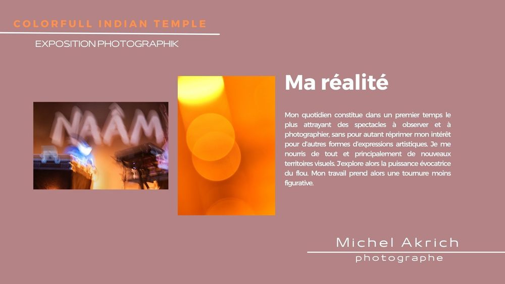 Dossier de presse — Colorfull Indian Temple