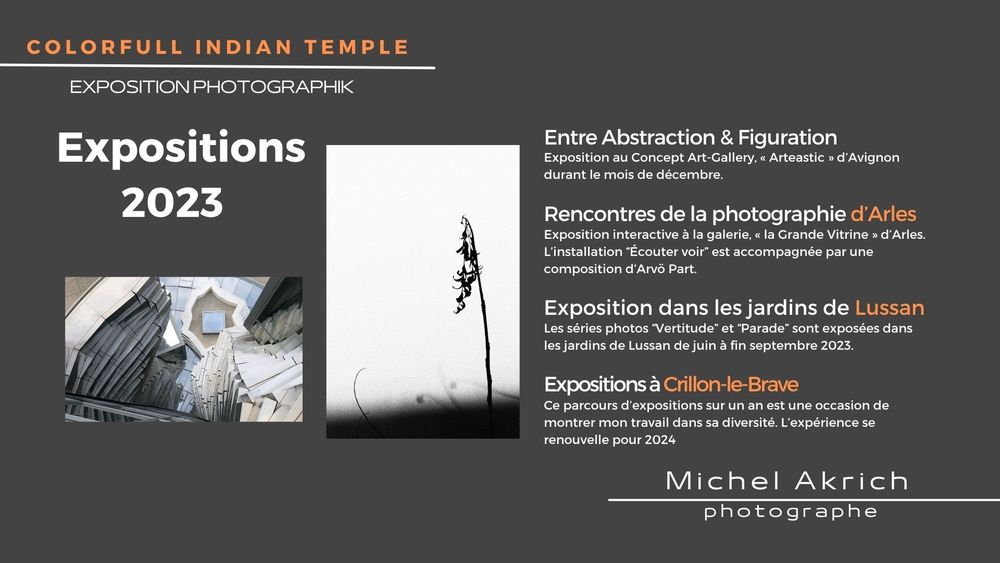 Dossier de presse — Colorfull Indian Temple